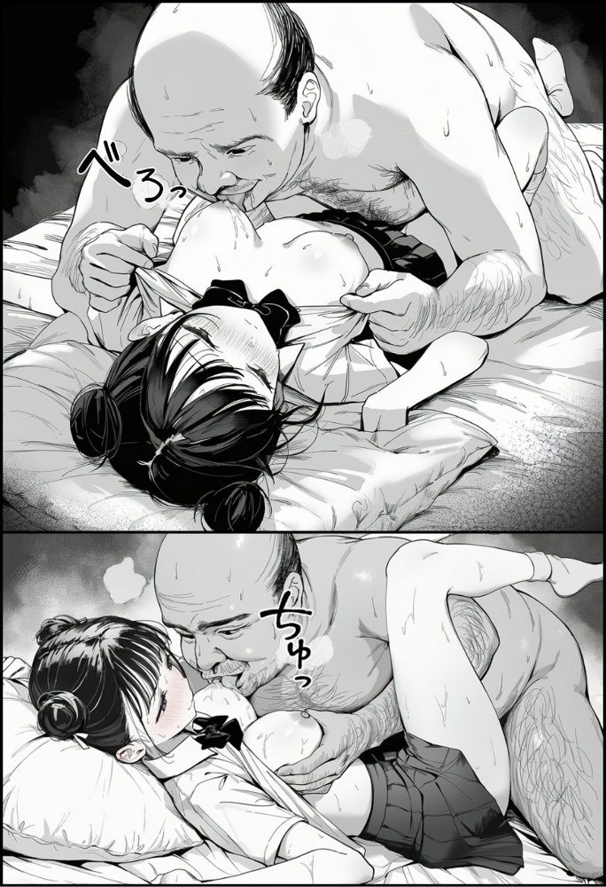 世界一かわいい俺の妹が突然連れてきた彼氏（おじさん）と超特濃種付けセックスをしていた件 無料エロ漫画 raw