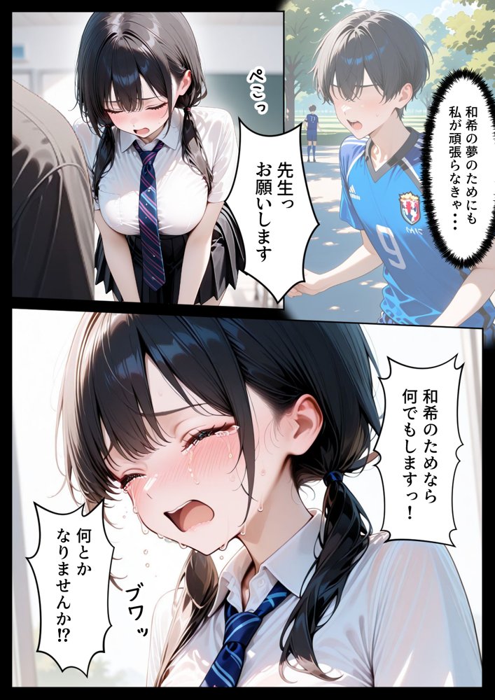 クズ教師に寝取られた巨乳J◯ 〜完堕ちセックス〜 無料エロ漫画 raw
