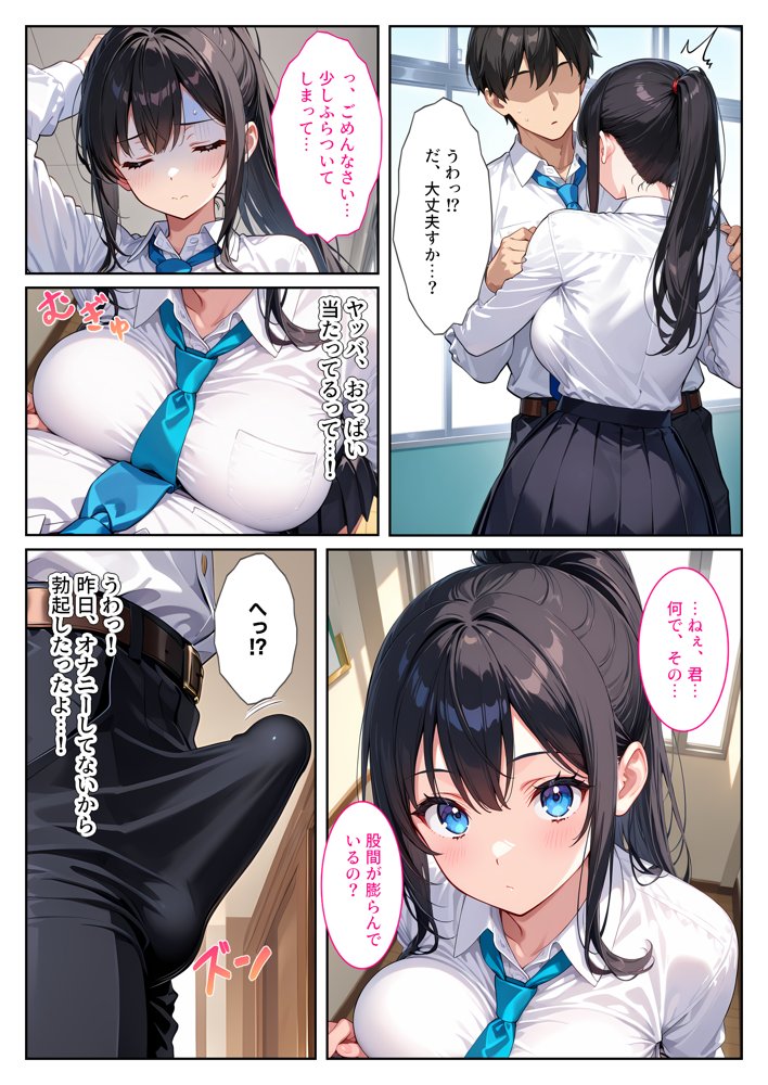 快楽に目覚めた無垢な爆乳風紀委員長とドMなギャル保健医に射精管理されています！ 無料エロ漫画 raw