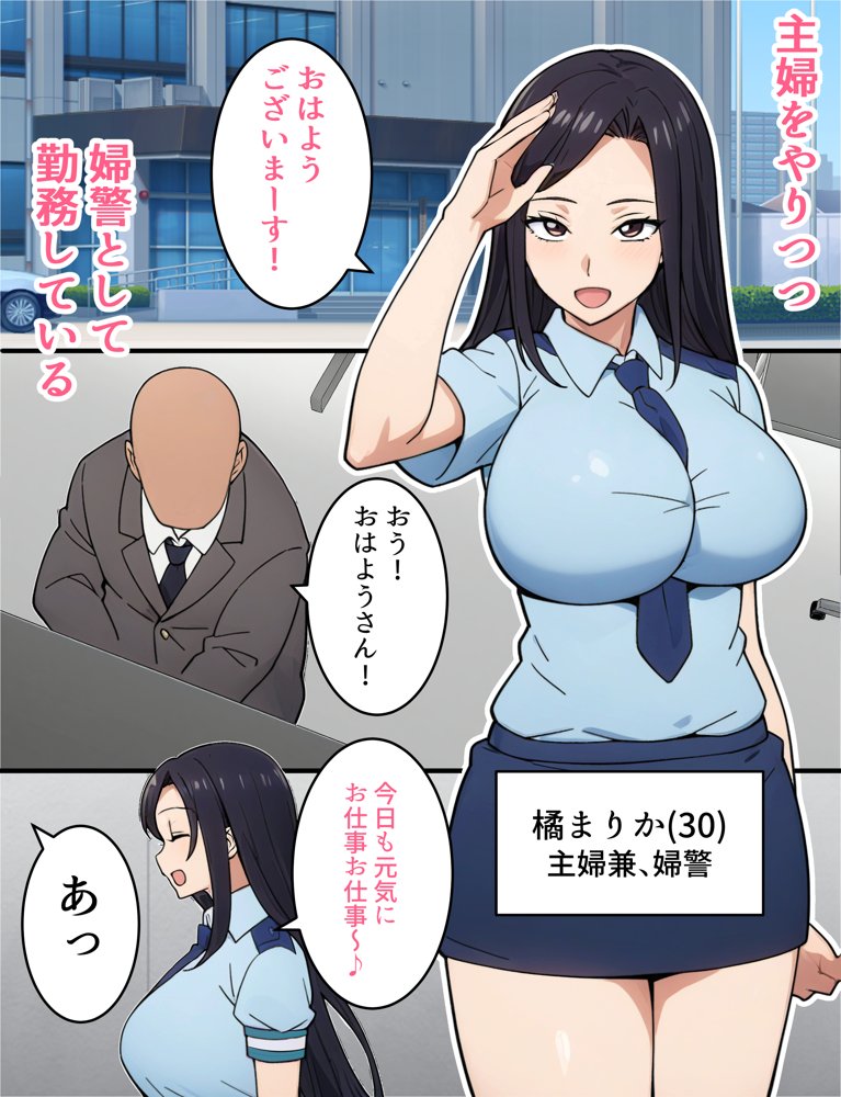 人妻婦警 〜強気な元ヤン女がチンピラに寝取られる話〜 【完全版】 無料エロ漫画 raw