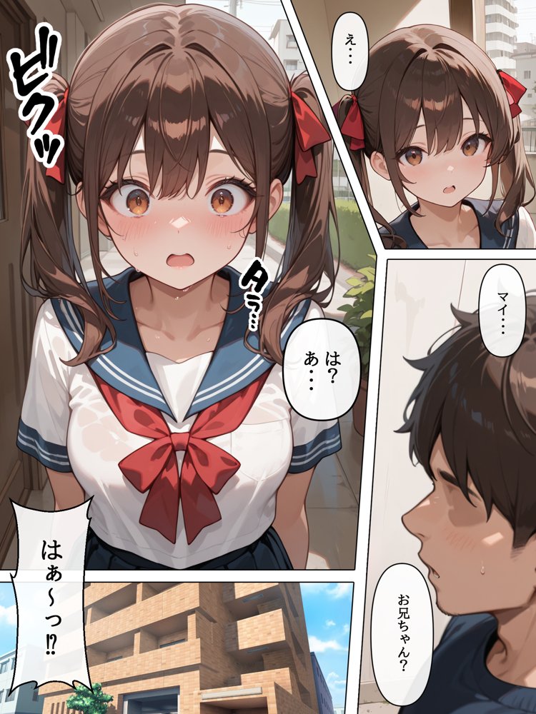 ラブドール頼んだら、妹JKが来た 無料エロ漫画 raw