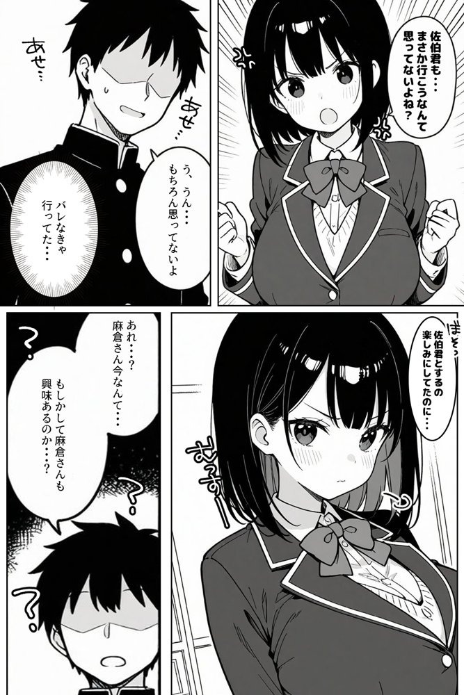 ハーレム学園生活で射精管理される日々〜この世界に男は俺一人！？〜 無料エロ漫画 raw エロ同人誌画像 012