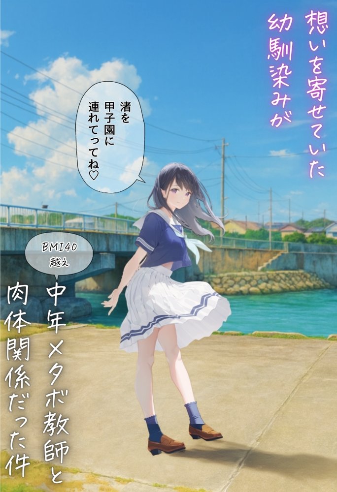 想いを寄せていた幼馴染みが中年メタボ教師（BMI40）と肉体関係だった件 無料エロ漫画 raw