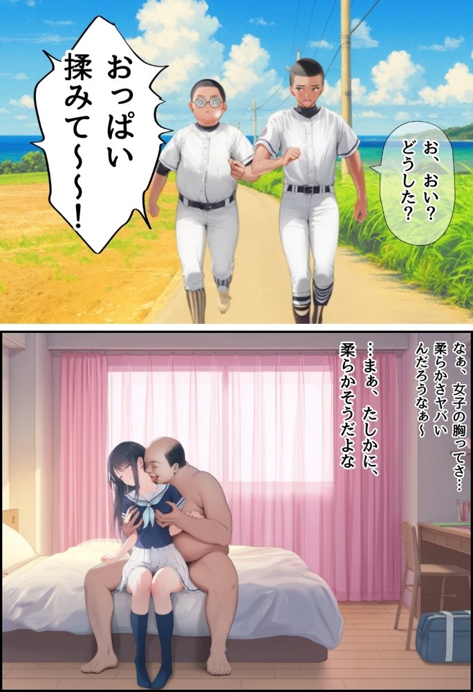 想いを寄せていた幼馴染みが中年メタボ教師（BMI40）と肉体関係だった件 無料エロ漫画 raw