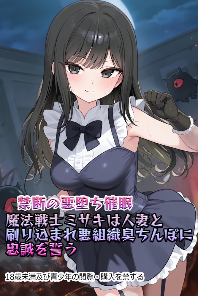 【禁断の悪堕ち催●】魔法戦士ミサキは人妻と刷り込まれ悪組織臭チンポに忠誠を誓う 無料エロ漫画 raw