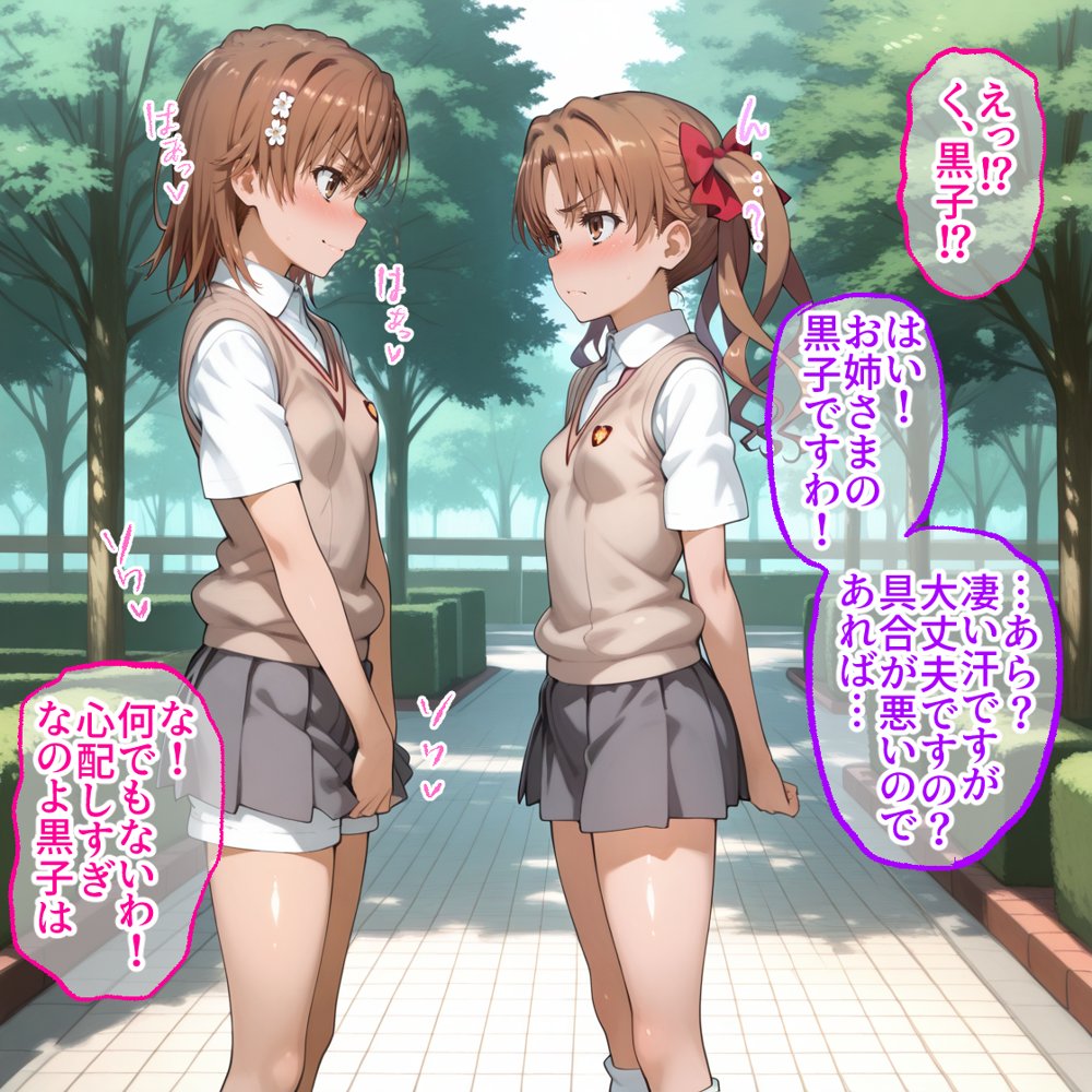 タバコを注意しただけなのに2  とある科学の超電磁砲  御坂美琴＆白井黒子編 無料エロ漫画 raw