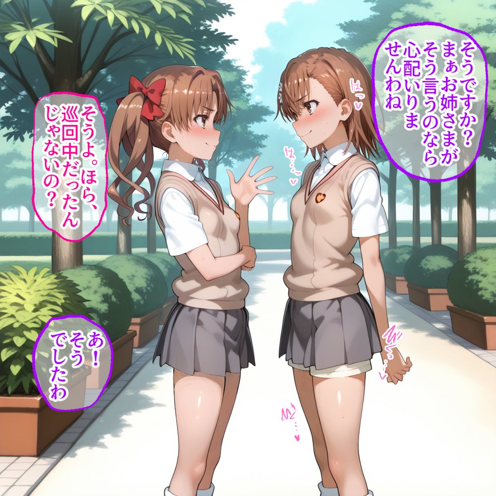 タバコを注意しただけなのに2  とある科学の超電磁砲  御坂美琴＆白井黒子編 無料エロ漫画 raw
