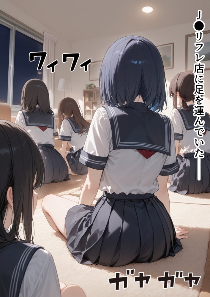 リフレ店の摘発で居場所が無くなったJ◯と暮らすことになった話 無料エロ漫画 raw エロ同人誌画像 004