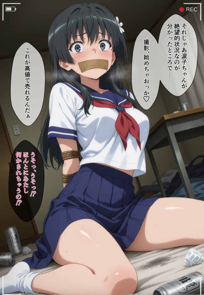 とある少女の凌●記録〜佐天●子誘拐編〜 無料エロ漫画 raw