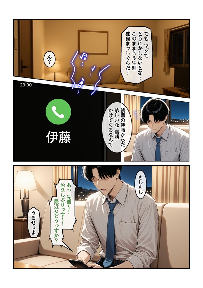 指名したソープ嬢がまさかの女上司だった件1 無料エロ漫画 raw