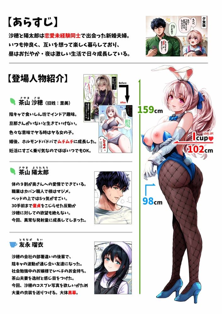 夫婦ノ夜 汁だく編 〜お茶目な奥さんとコスプレぶっかけ祭〜